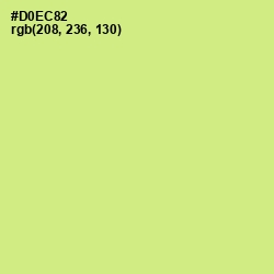 #D0EC82 - Mindaro Color Image