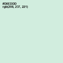 #D0EDDD - Zanah Color Image