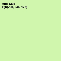 #D0F6AD - Gossip Color Image