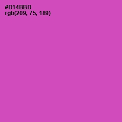 #D14BBD - Hopbush Color Image