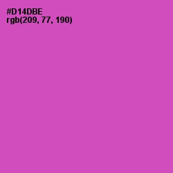 #D14DBE - Hopbush Color Image