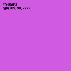 #D15AE3 - Orchid Color Image