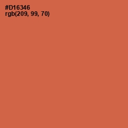 #D16346 - Red Damask Color Image