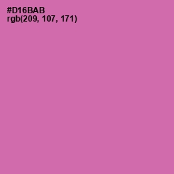 #D16BAB - Hopbush Color Image