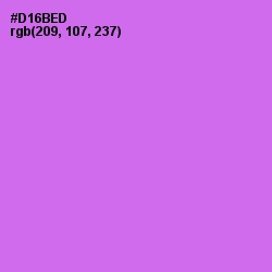 #D16BED - Heliotrope Color Image