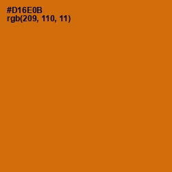 #D16E0B - Bamboo Color Image