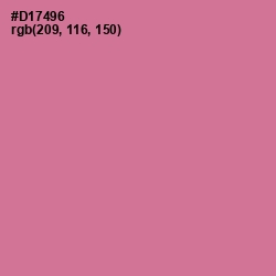 #D17496 - Charm Color Image