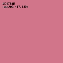 #D1758B - Charm Color Image