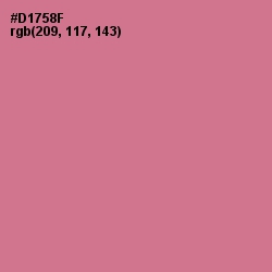 #D1758F - Charm Color Image