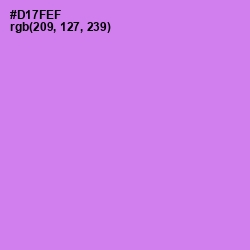 #D17FEF - Heliotrope Color Image