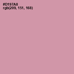 #D197A8 - Careys Pink Color Image
