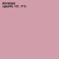 #D19DAB - Careys Pink Color Image