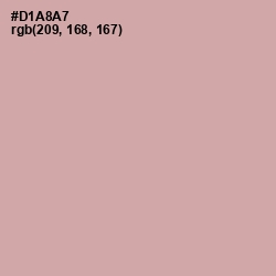 #D1A8A7 - Clam Shell Color Image