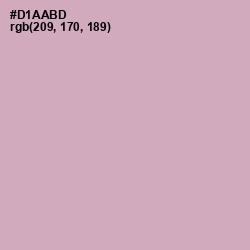 #D1AABD - Lily Color Image