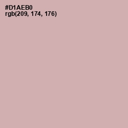 #D1AEB0 - Clam Shell Color Image