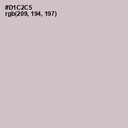 #D1C2C5 - Swirl Color Image