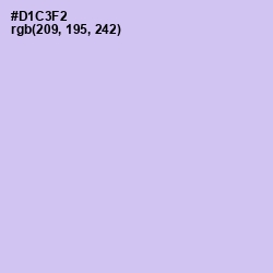 #D1C3F2 - Moon Raker Color Image