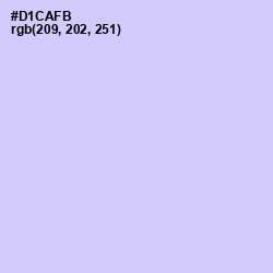 #D1CAFB - Moon Raker Color Image