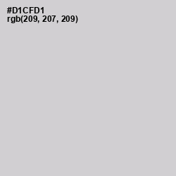 #D1CFD1 - Maverick Color Image