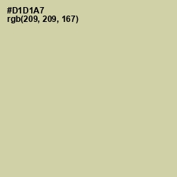 #D1D1A7 - Sapling Color Image