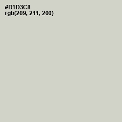 #D1D3C8 - Celeste Color Image