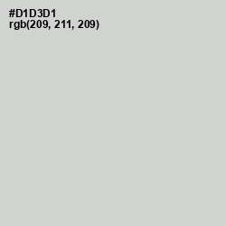#D1D3D1 - Quill Gray Color Image
