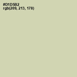 #D1D5B2 - Green Mist Color Image