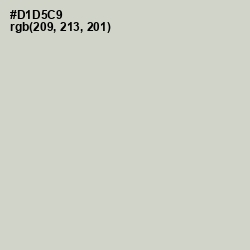 #D1D5C9 - Celeste Color Image