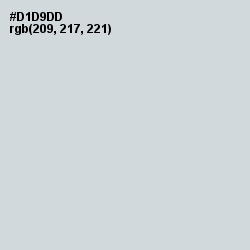#D1D9DD - Iron Color Image