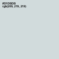 #D1DBDB - Iron Color Image