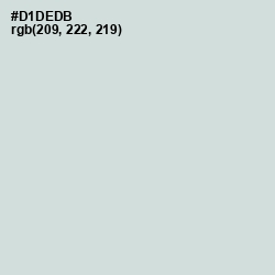 #D1DEDB - Iron Color Image