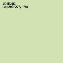 #D1E3B0 - Caper Color Image