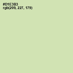#D1E3B3 - Caper Color Image