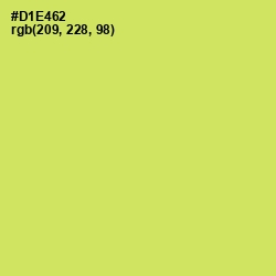 #D1E462 - Yellow Green Color Image