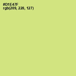 #D1E47F - Yellow Green Color Image