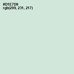 #D1E7D9 - Zanah Color Image