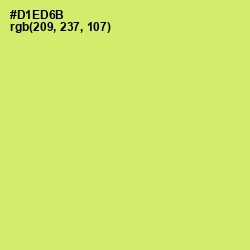 #D1ED6B - Yellow Green Color Image