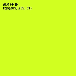 #D1FF1F - Las Palmas Color Image