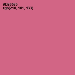 #D26585 - Charm Color Image