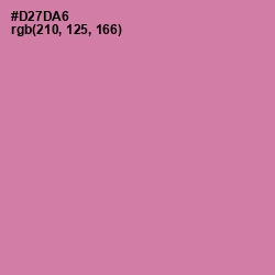 #D27DA6 - Hopbush Color Image