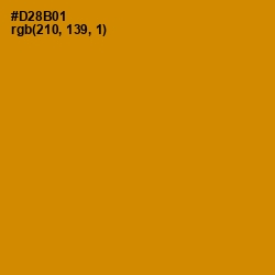 #D28B01 - Pizza Color Image