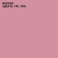 #D2919F - Petite Orchid Color Image