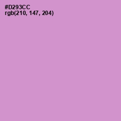 #D293CC - Lilac Color Image