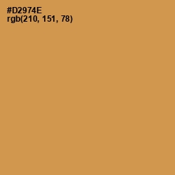 #D2974E - Tussock Color Image