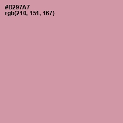 #D297A7 - Can Can Color Image