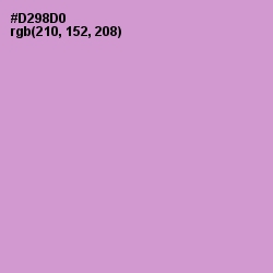 #D298D0 - Lilac Color Image