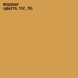 #D29D4F - Tussock Color Image