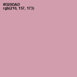 #D29DAD - Careys Pink Color Image