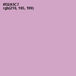 #D2A5C7 - Lilac Color Image