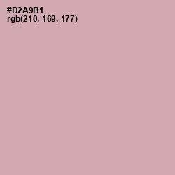 #D2A9B1 - Clam Shell Color Image